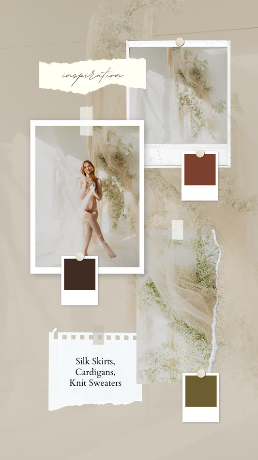 Neutral Mood Board Template by Clementine Cottage Designs