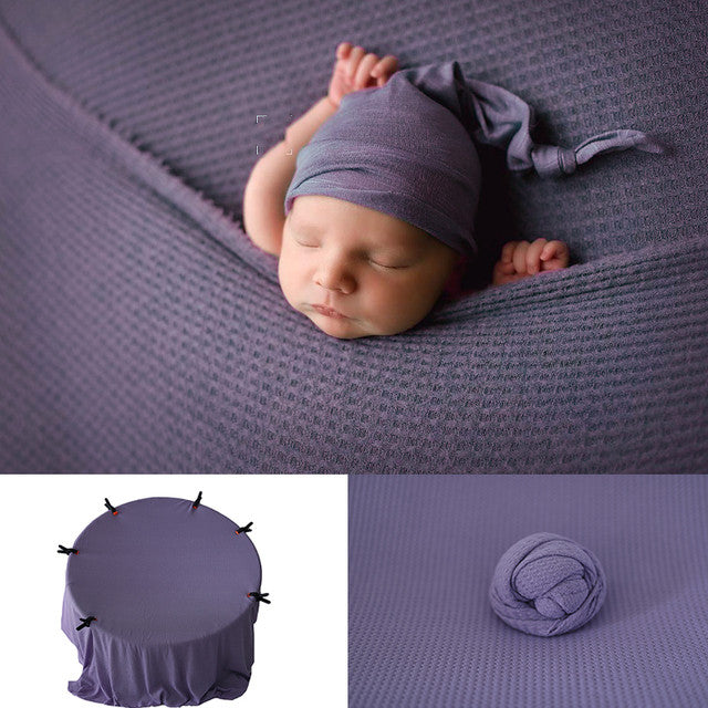 Waffle Blanket/Wrap/Backdrop for Newborns