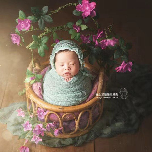 Newborn Rattan Round Basket/Chair