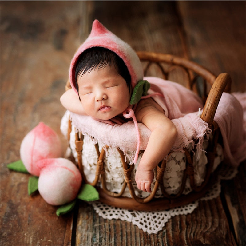 Newborn Rattan Round Basket/Chair